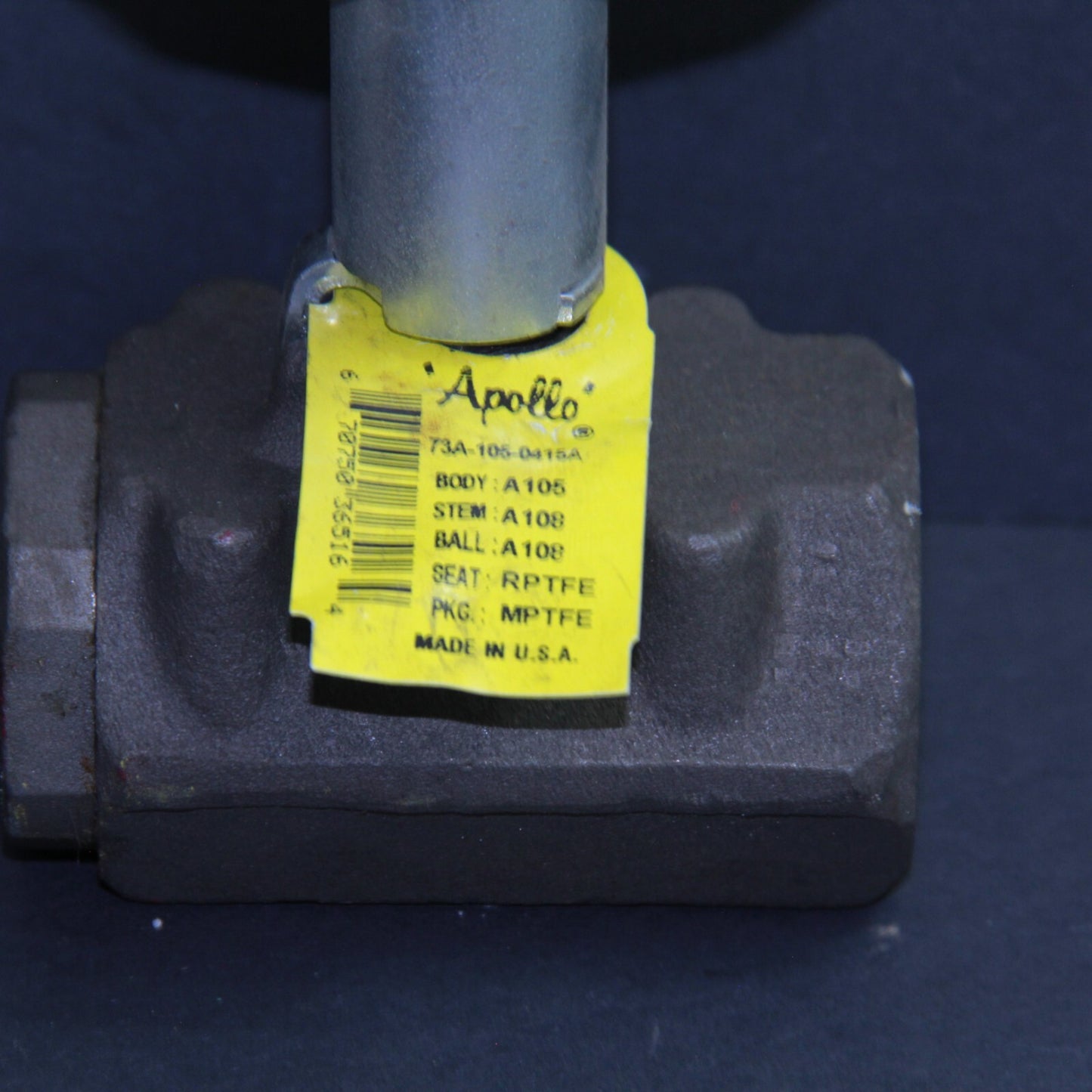 Apollo 1" Carbon Steel Ball Valve 73A 105 0415A Extension & Wheel Handle
