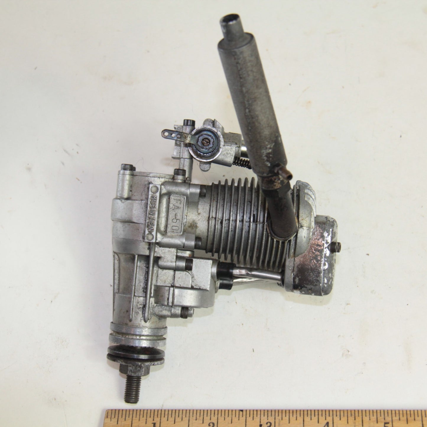 Saito FA-50 RC Glow Engine β Airplane Motor w/ Muffler π©οΈ XOLEV