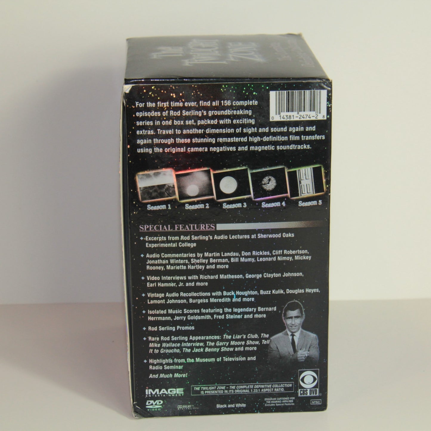 The Twilight Zone - The Definitive Collection DVD, 28-Disc Set Complete 5 Season