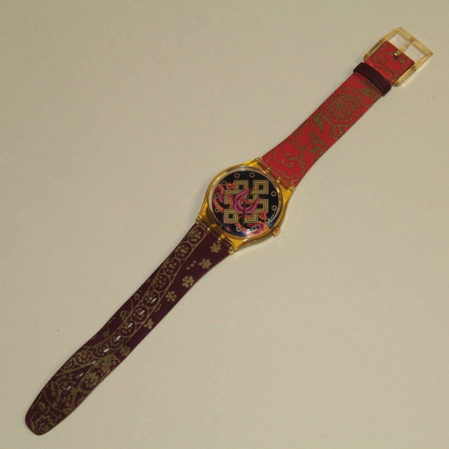 Swatch Watch – Multi-Color – "Lama" GJ133 - 34mm with Box