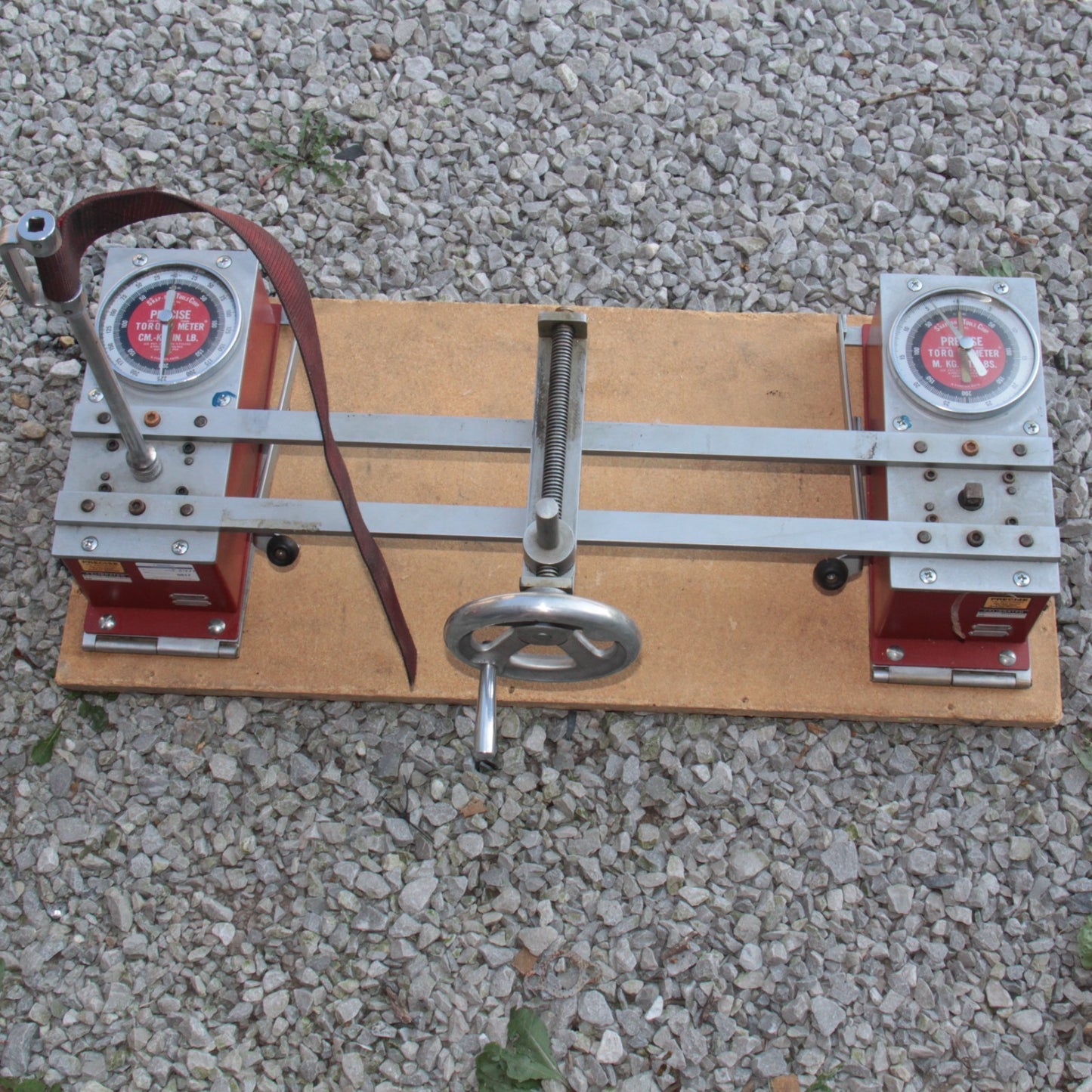 Snap-On Torqometer Torque Calibration Unit β Mounted & Hinged w A91C