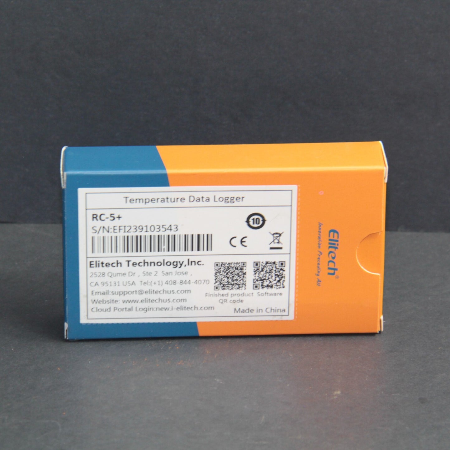 10x Elitech RC-5 USB Temperature Data Logger | Reusable | Auto PDF Reports