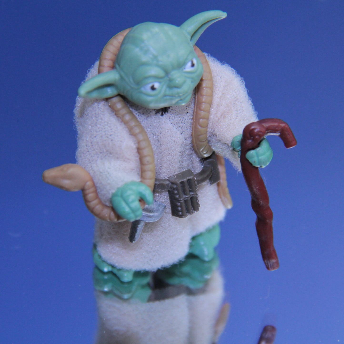 RARE Kenner Star Wars 1980 Green Apple Matte Yoda Black Pac-Man Eyes NEAR MINT