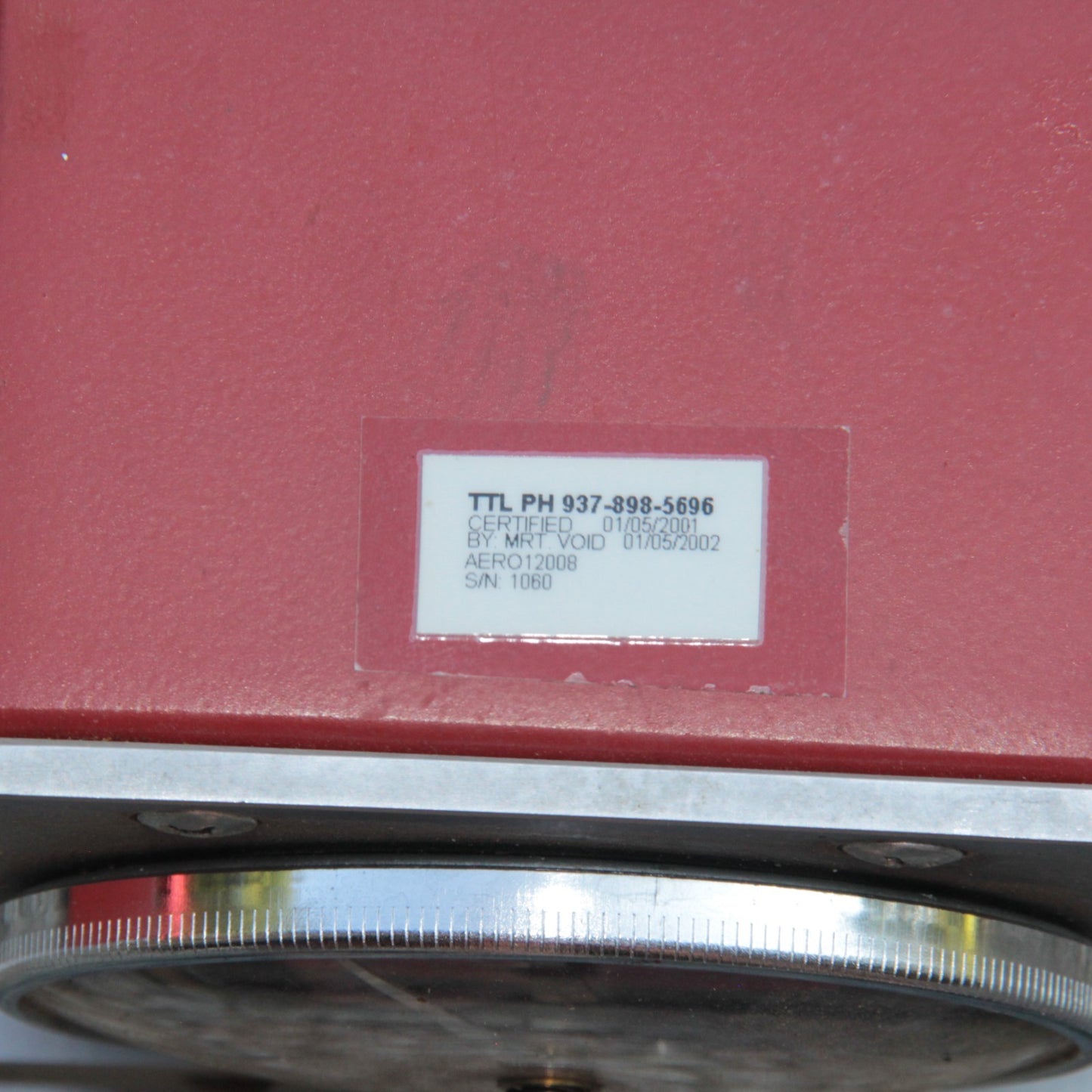 Snap-On Torqometer Torque Calibration Unit β Mounted & Hinged w A91C