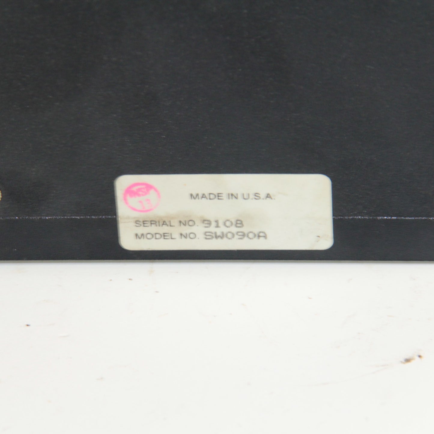 Black Box SW090A 6-to-1 Manual Data Switch β Desktop Rotary Selector DB25 β‘