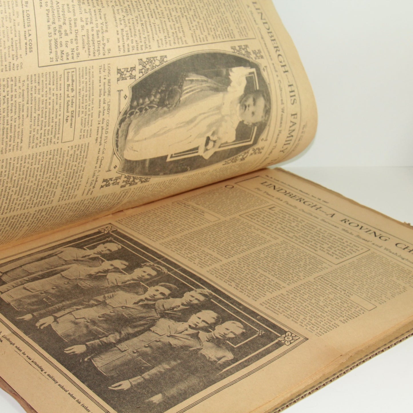 June 1927 The Globe-Democrat Magazine – Charles Lindbergh: The Genius ✈️Guy Hoff