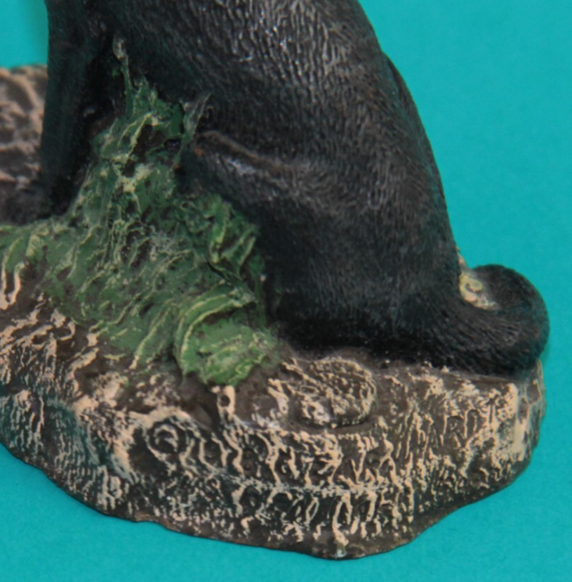 Black Labrador Retriever | Cold Cast Bronze Dog Miniature - Lab Sculpture 🐾