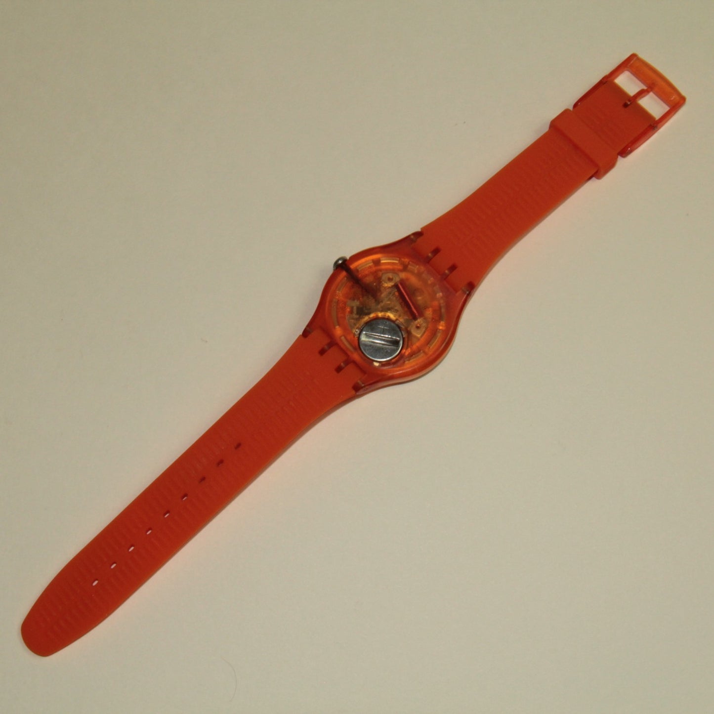 Swatch Watch Pumpkin Rebel – Orange SUOO700I - Day-Date 30 year Kit Club in Box
