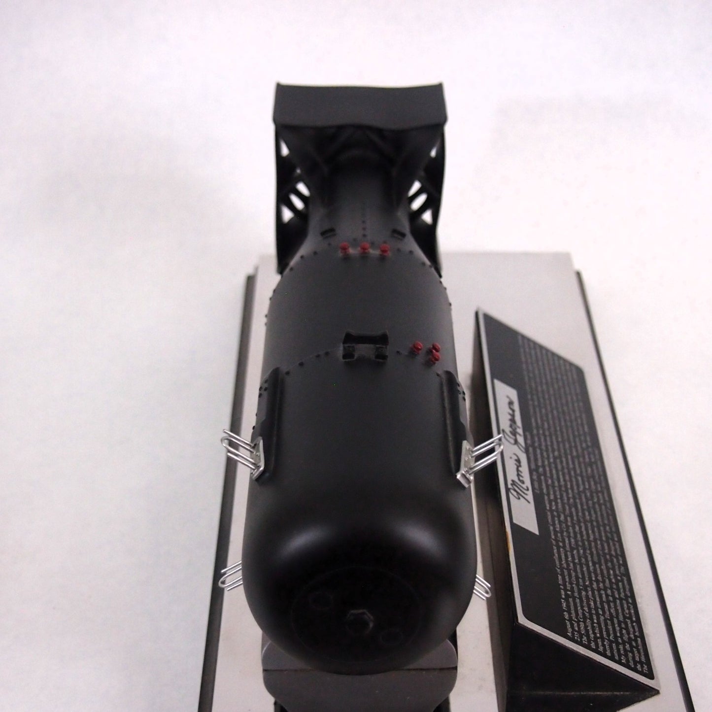 MKI MK1 Atomic Bomb "Little Boy" Executive Desk Model - Morris Jeppson autograph