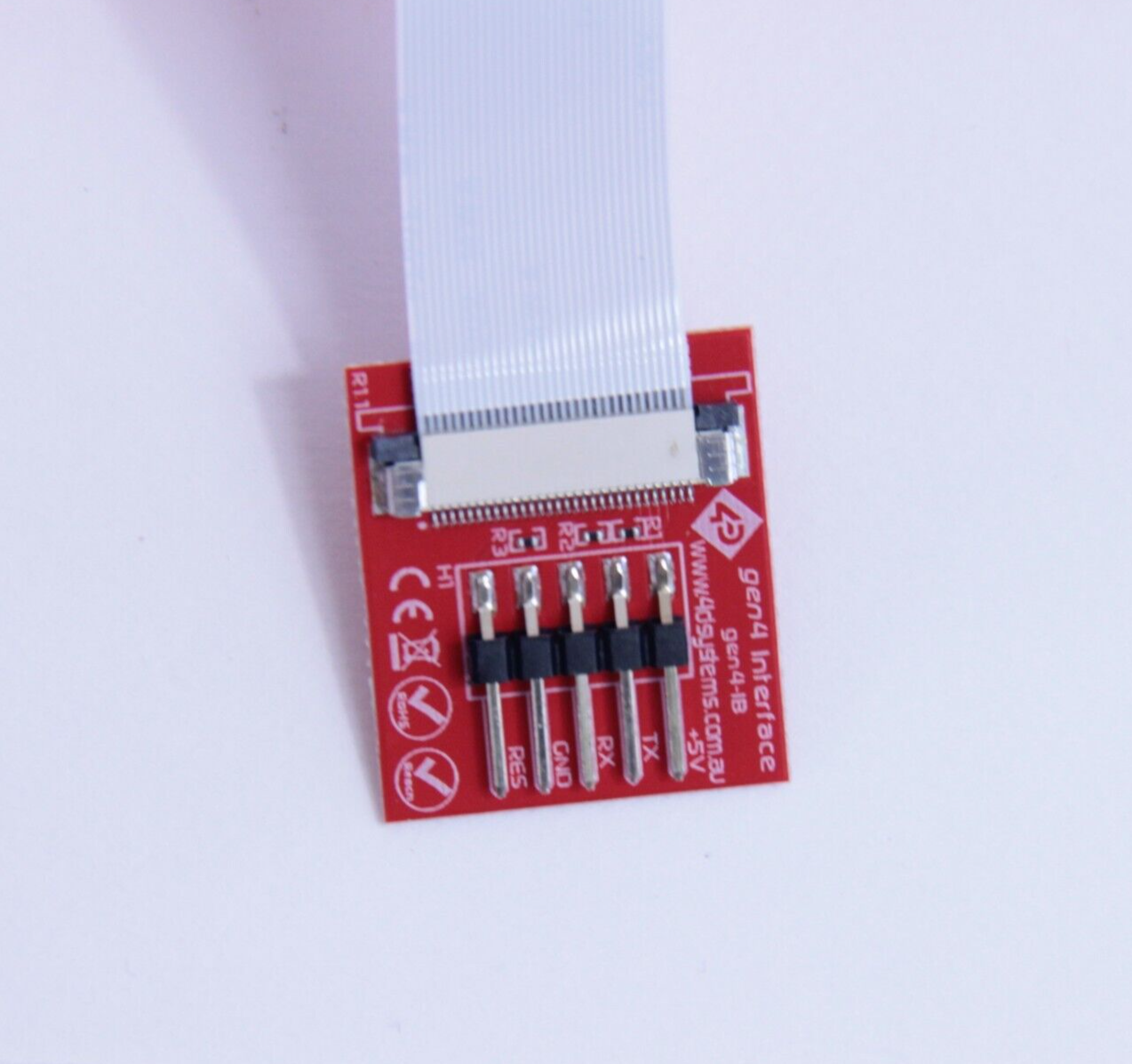 3 Pack Raspberry Pi HAT OLED Touch Displays β 4D Systems GEN4-4DPI-43 β 4.3"