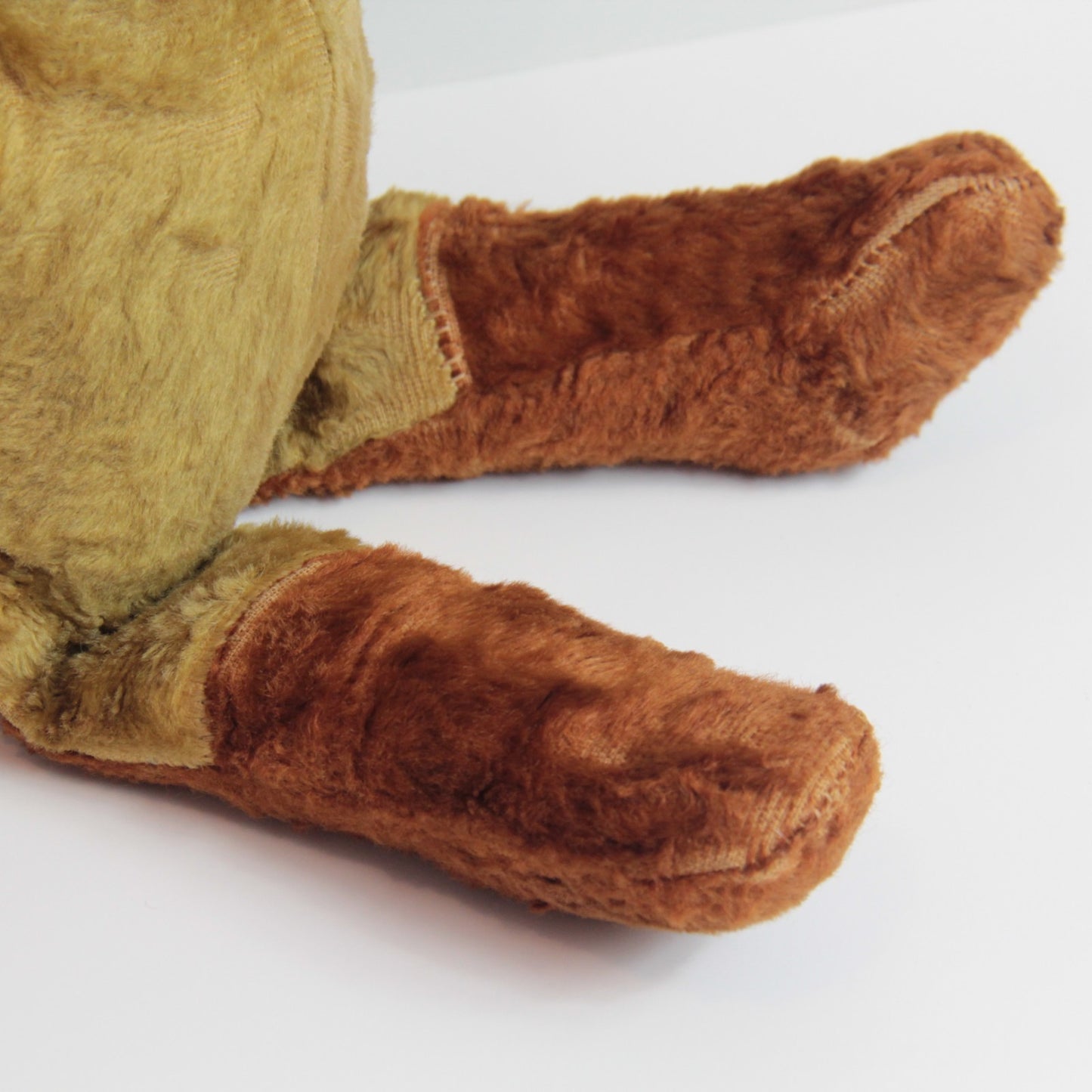 Antique 16β³ Mohair Teddy Bear β Hand-Stitched - Not Jointed π§Έ German?