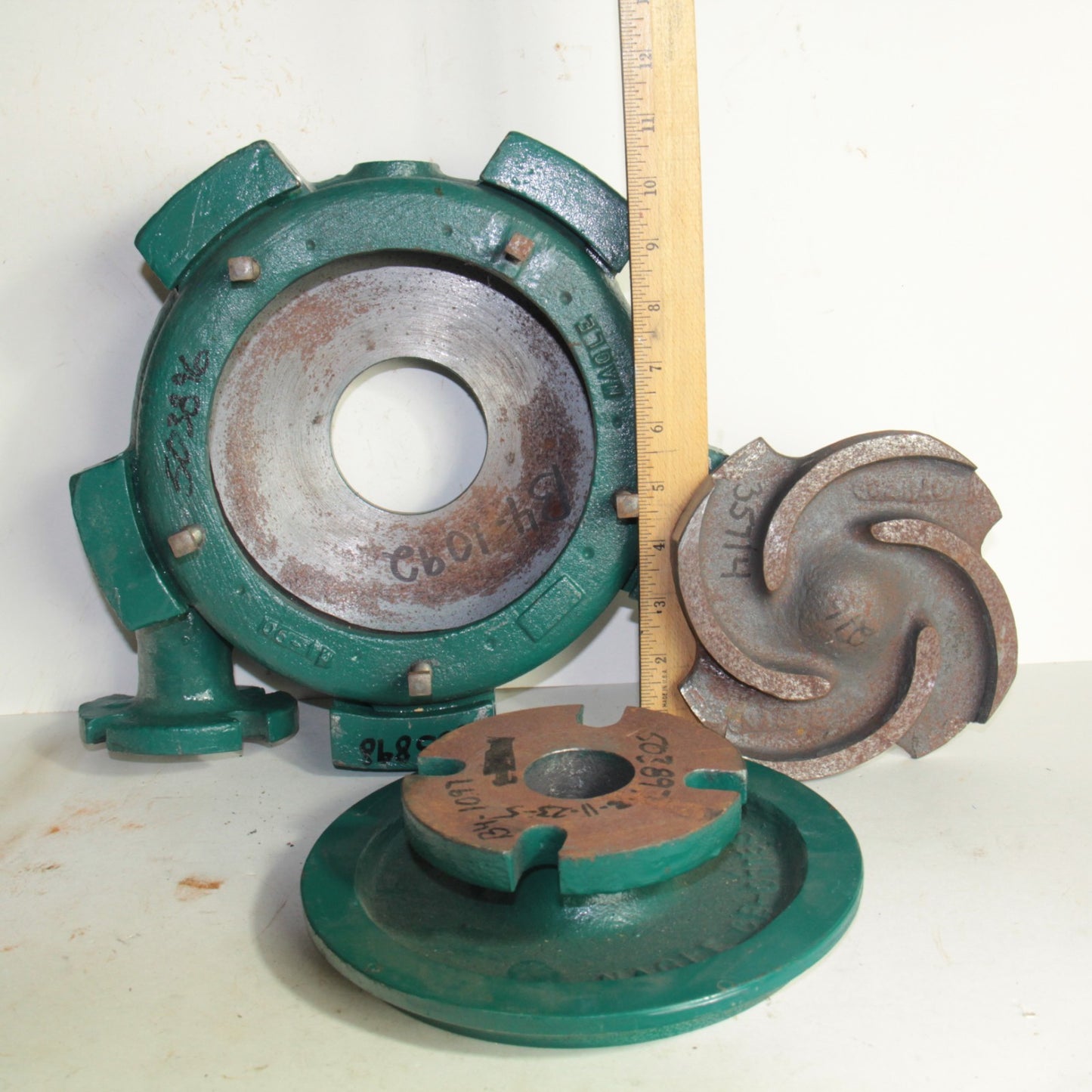 Nagle Iron Centrifugal Pump – Case, Impeller, Cap A216 – 6" Impeller ⚙️💧