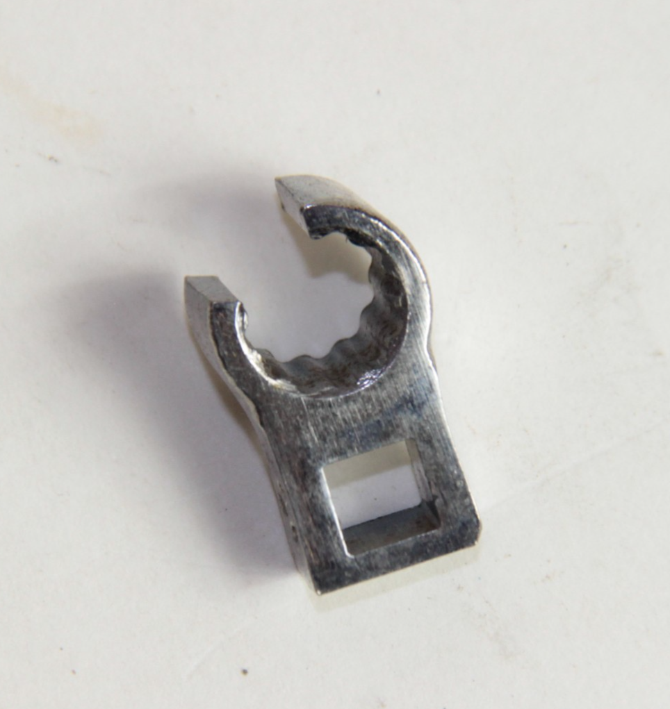 Bonney Deep Flare 3/8" Crowfoot Wrench 04555 803 149 β Open-End - 1/4" Drive π§