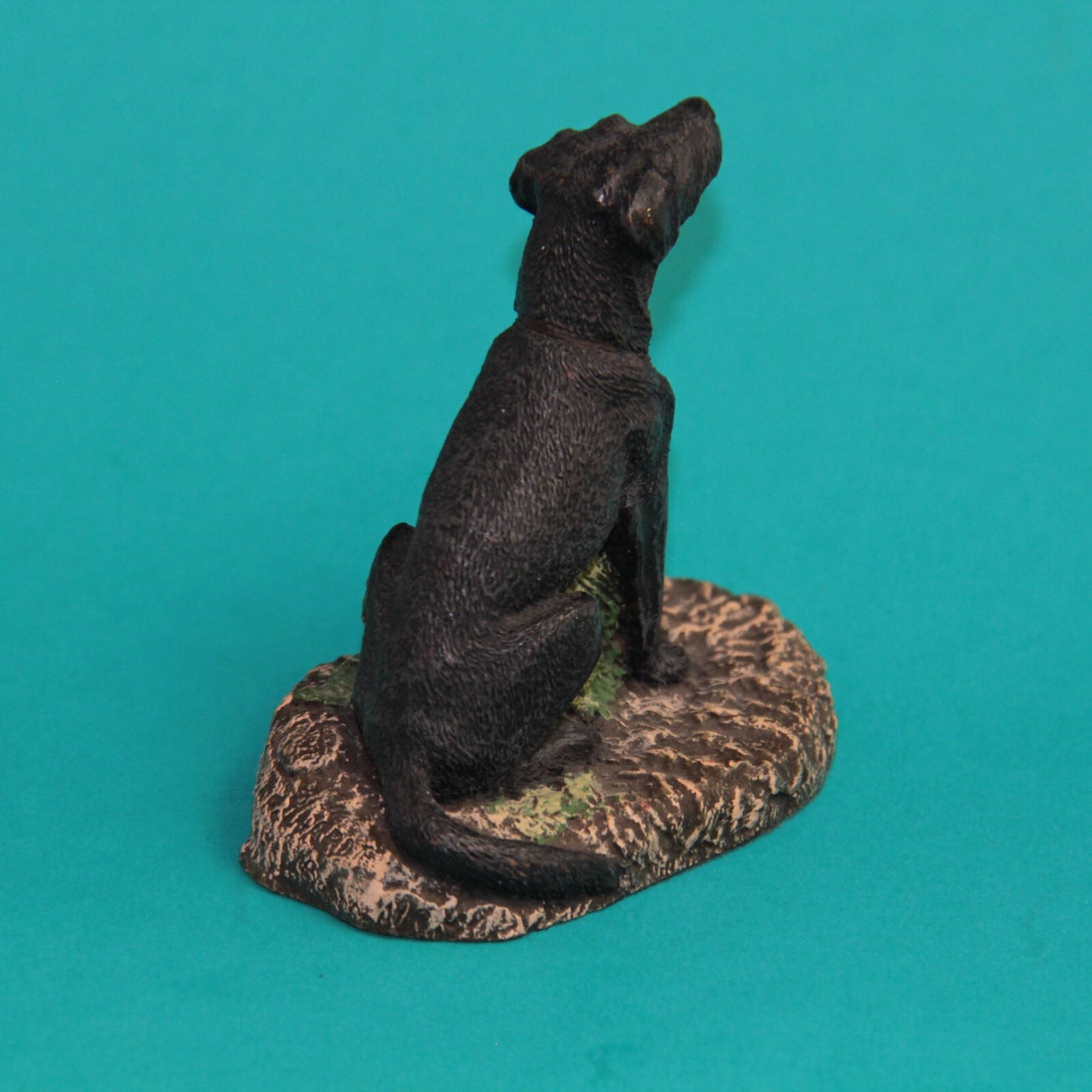 Black Labrador Retriever | Cold Cast Bronze Dog Miniature - Lab Sculpture 🐾