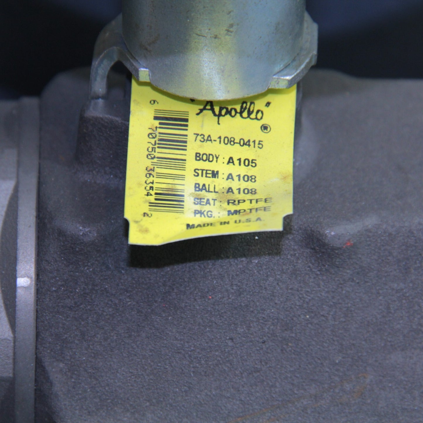 Apollo 2" Carbon Steel Ball Valve 73A 108 0415 Extension & Wheel Handle ๐ฉ