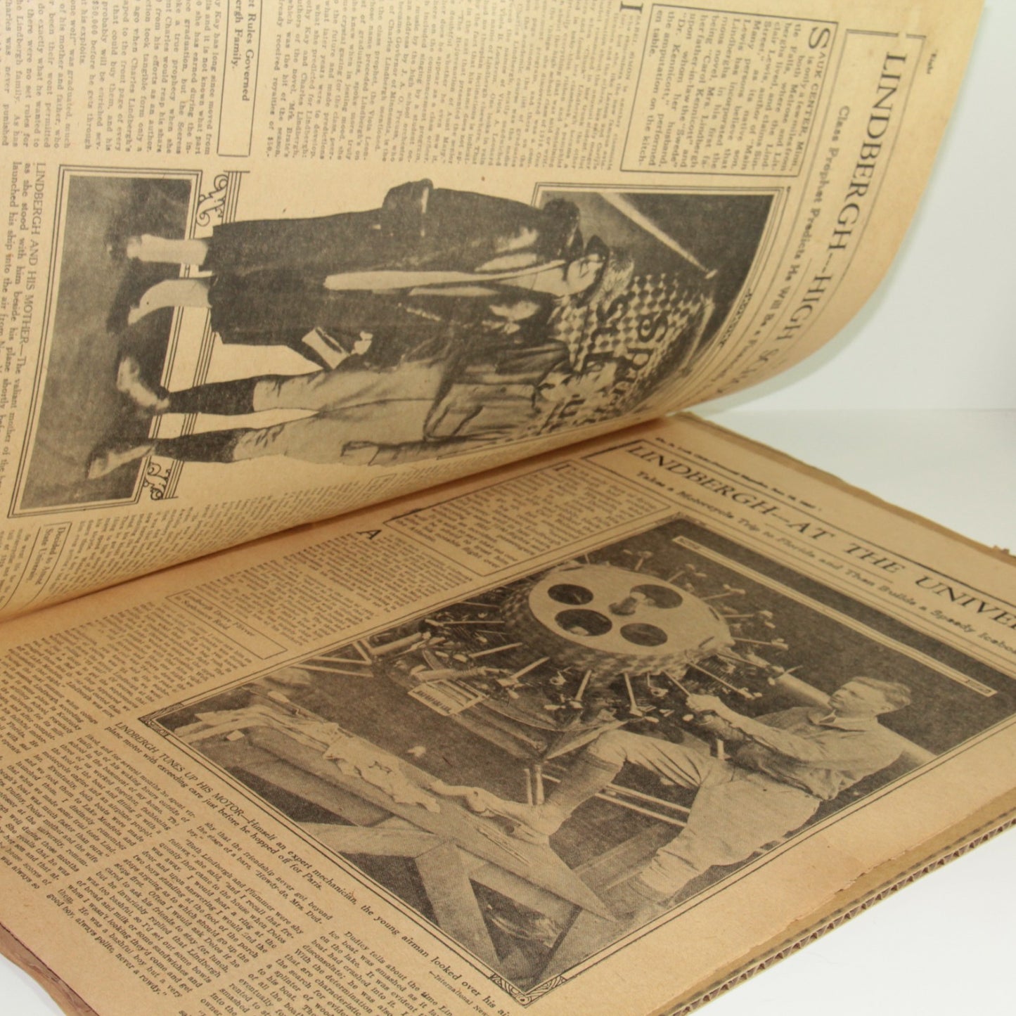 June 1927 The Globe-Democrat Magazine – Charles Lindbergh: The Genius ✈️Guy Hoff