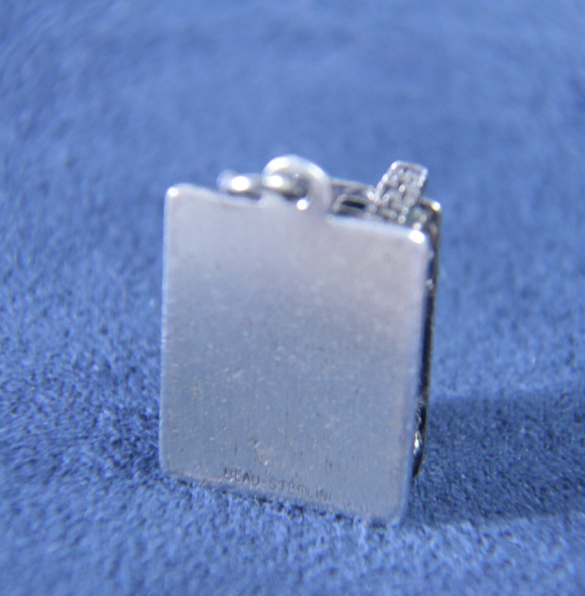 Vintage Beau Sterling Silver 925 Ranch House Charm | 3/4" | Home Sweet Home