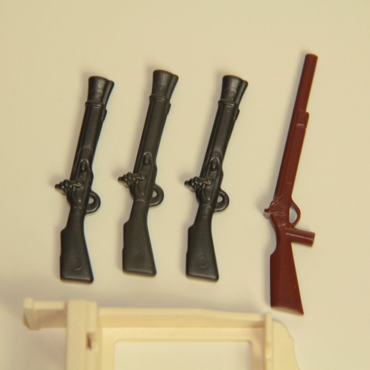 Playmobil Pirate Guns Muskets in Stand