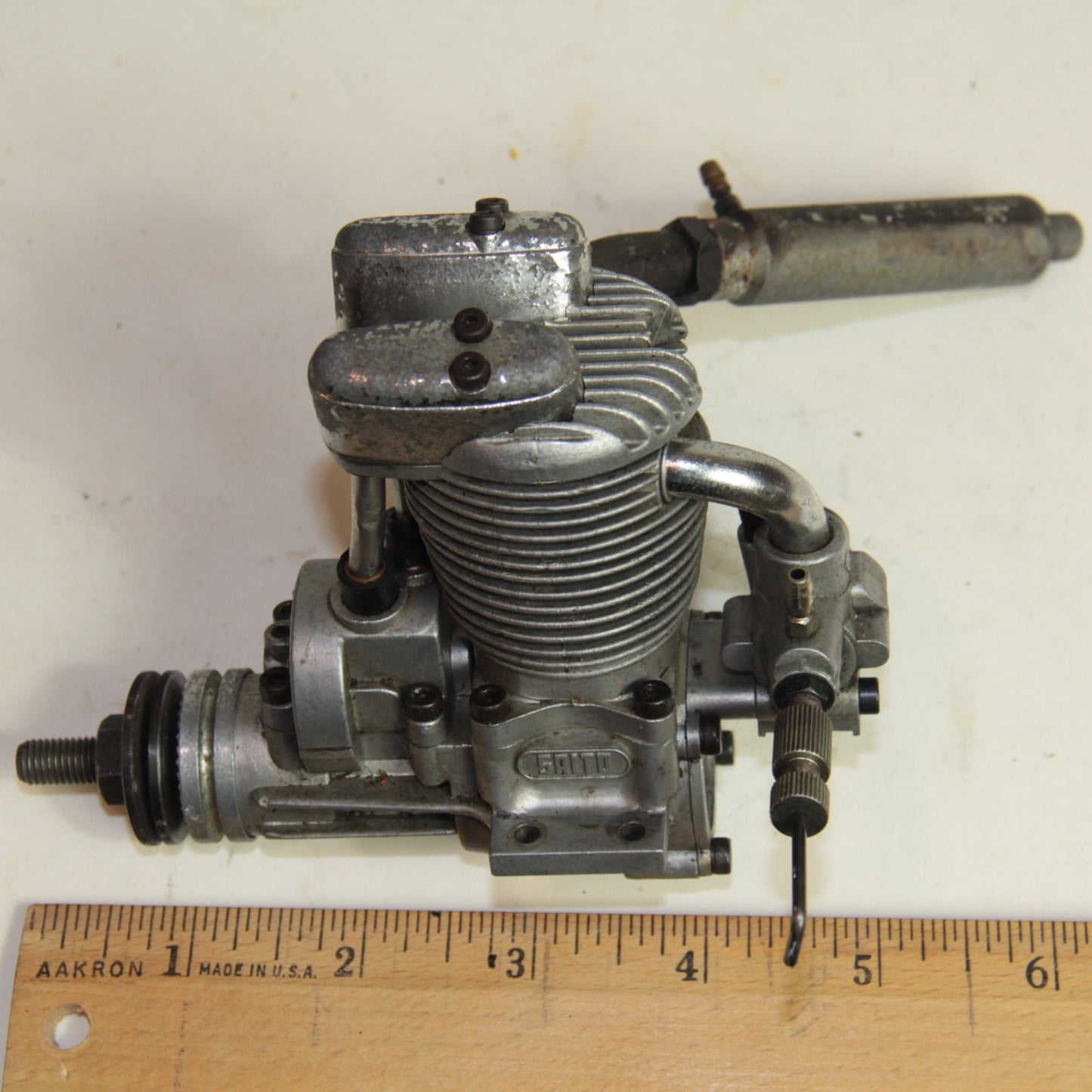 Saito FA-50 RC Glow Engine β Airplane Motor w/ Muffler π©οΈ XOLEV