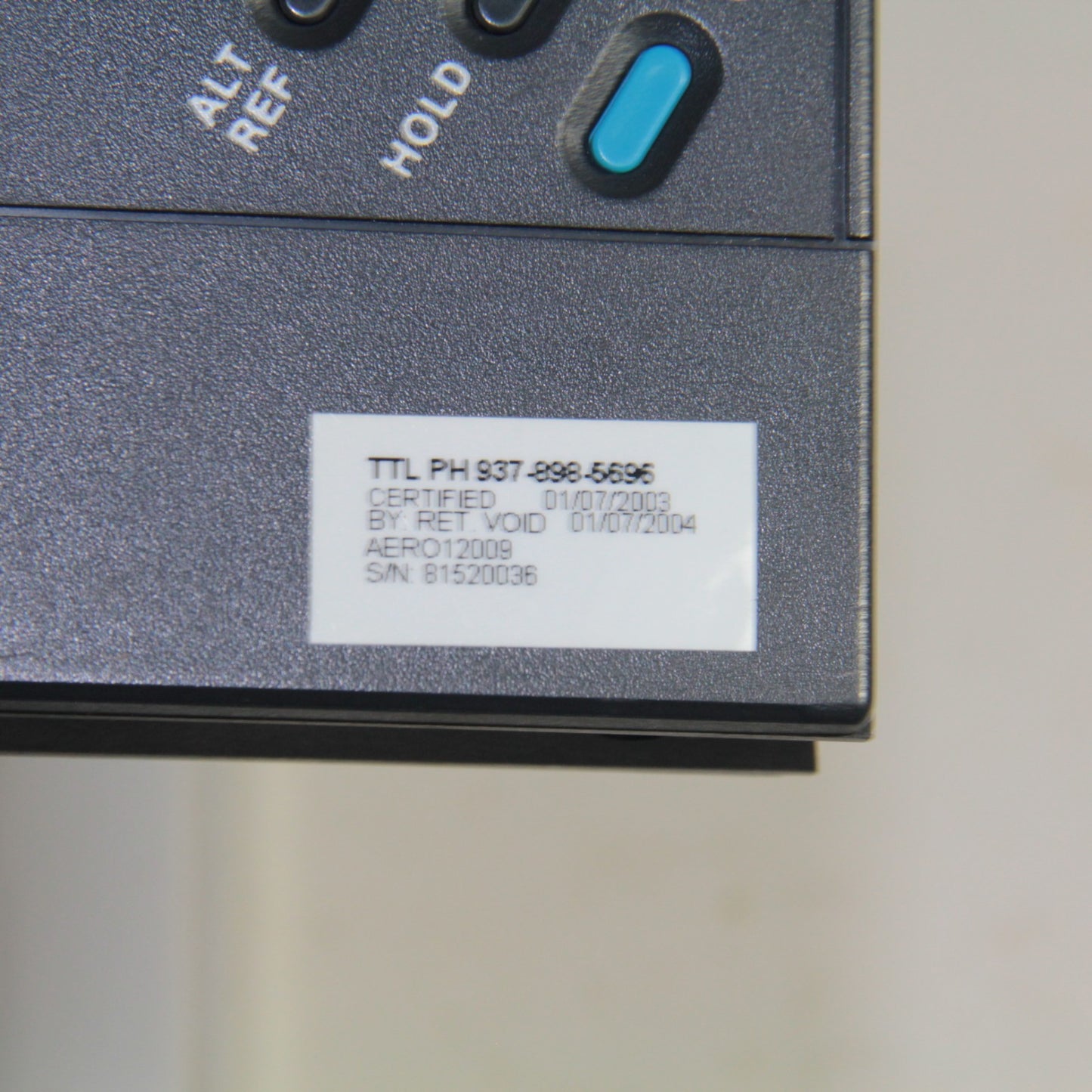 Kell-Strom Aero Angle Digital Protractor Aero12009 - Last Calibrated in 2003