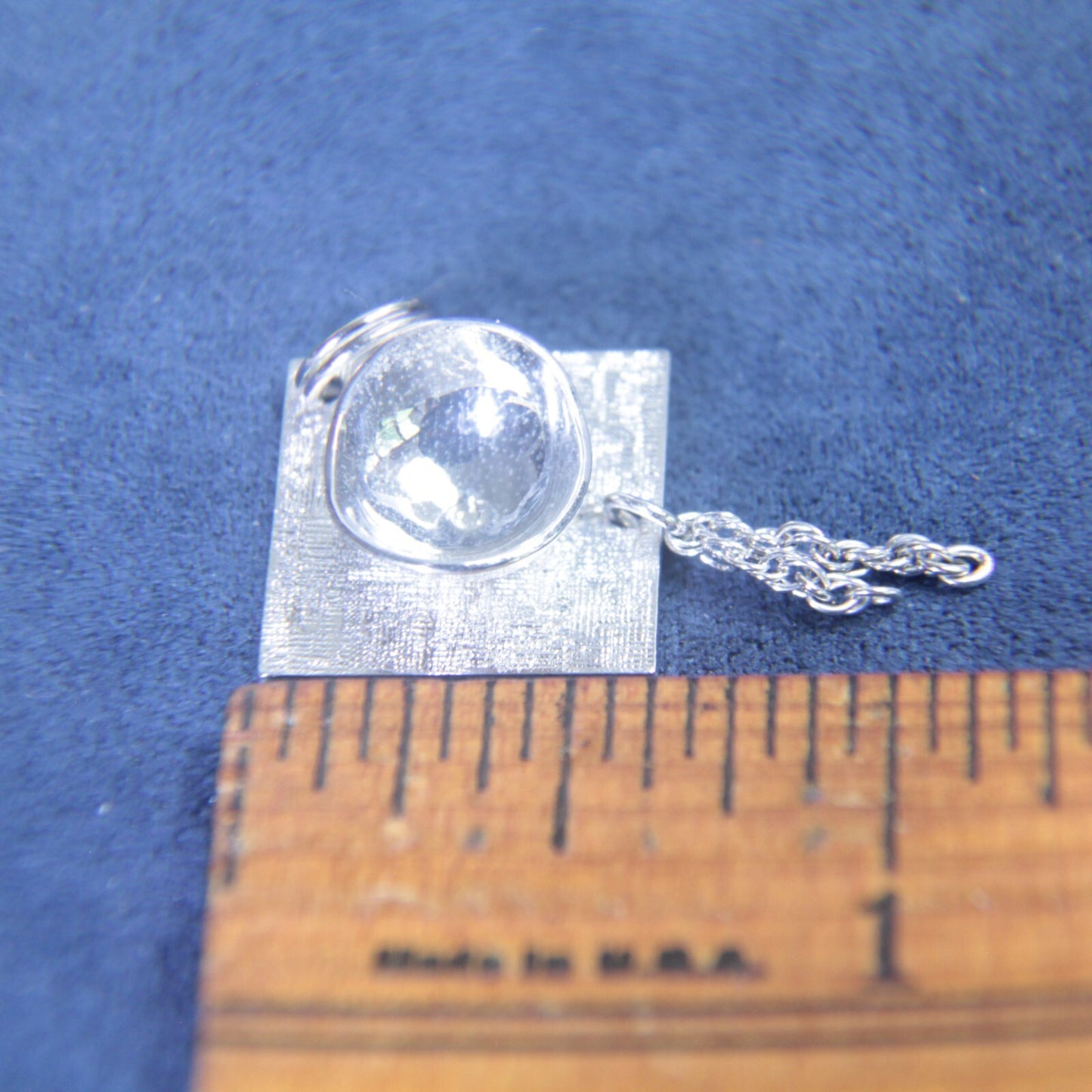 Vintage Sterling Silver Graduation Cap Charm β Spencer Co. Dangle w Tassels