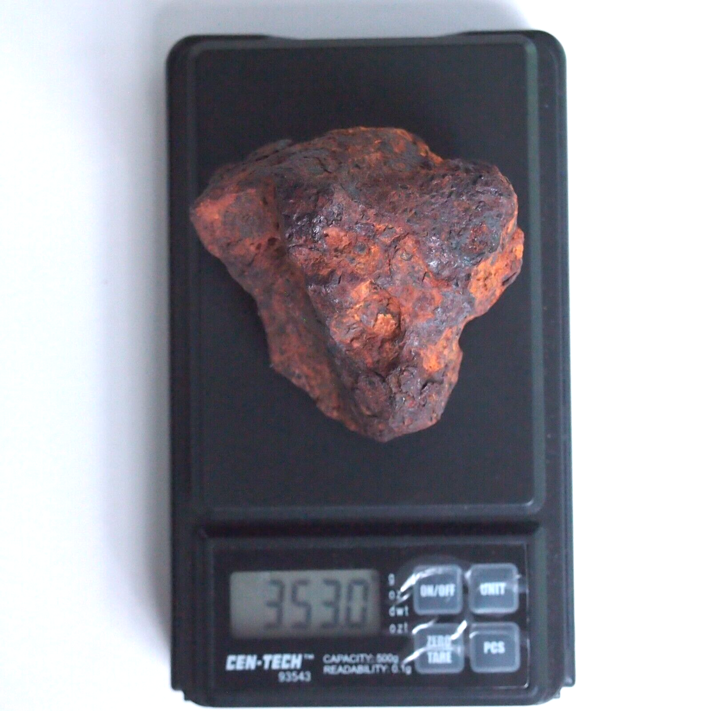 353g Nickel Iron Meteorite – Canyon Diablo, Winslow AZ – Coarse Octahedrite ☄️