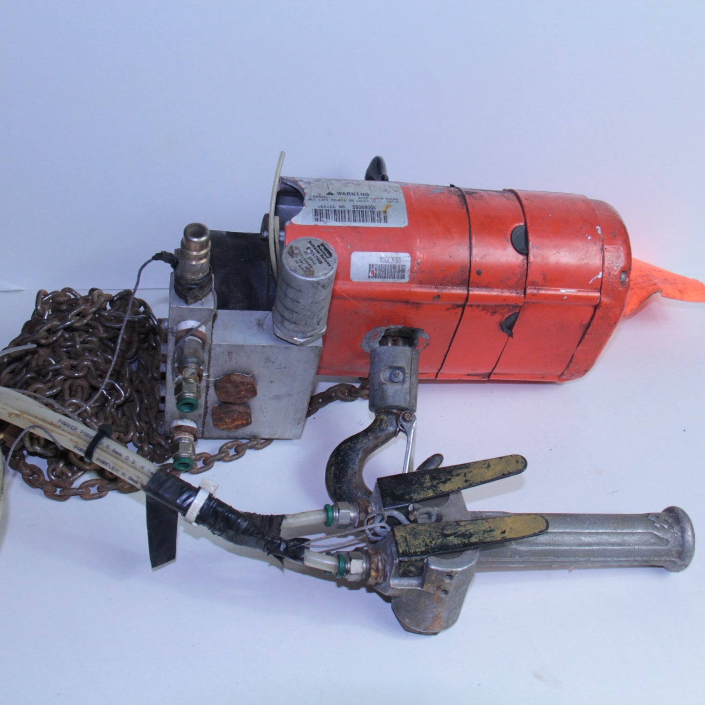 CM Lodestar 1/4 Ton Pneumatic Chain Hoist β 500 LB - 31 FPM