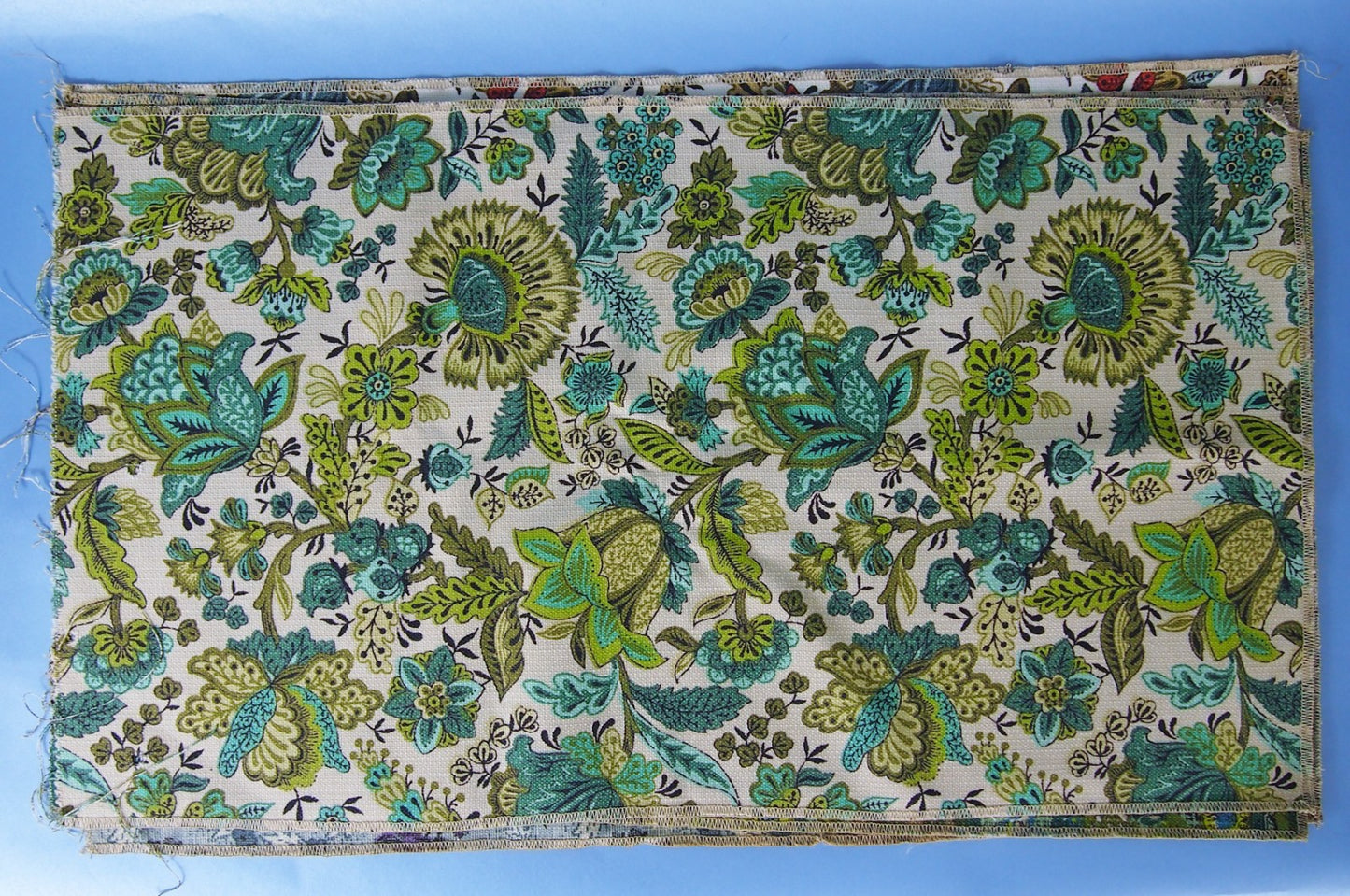 Vintage John Wolf Textiles 100% Cotton Swatch 24"