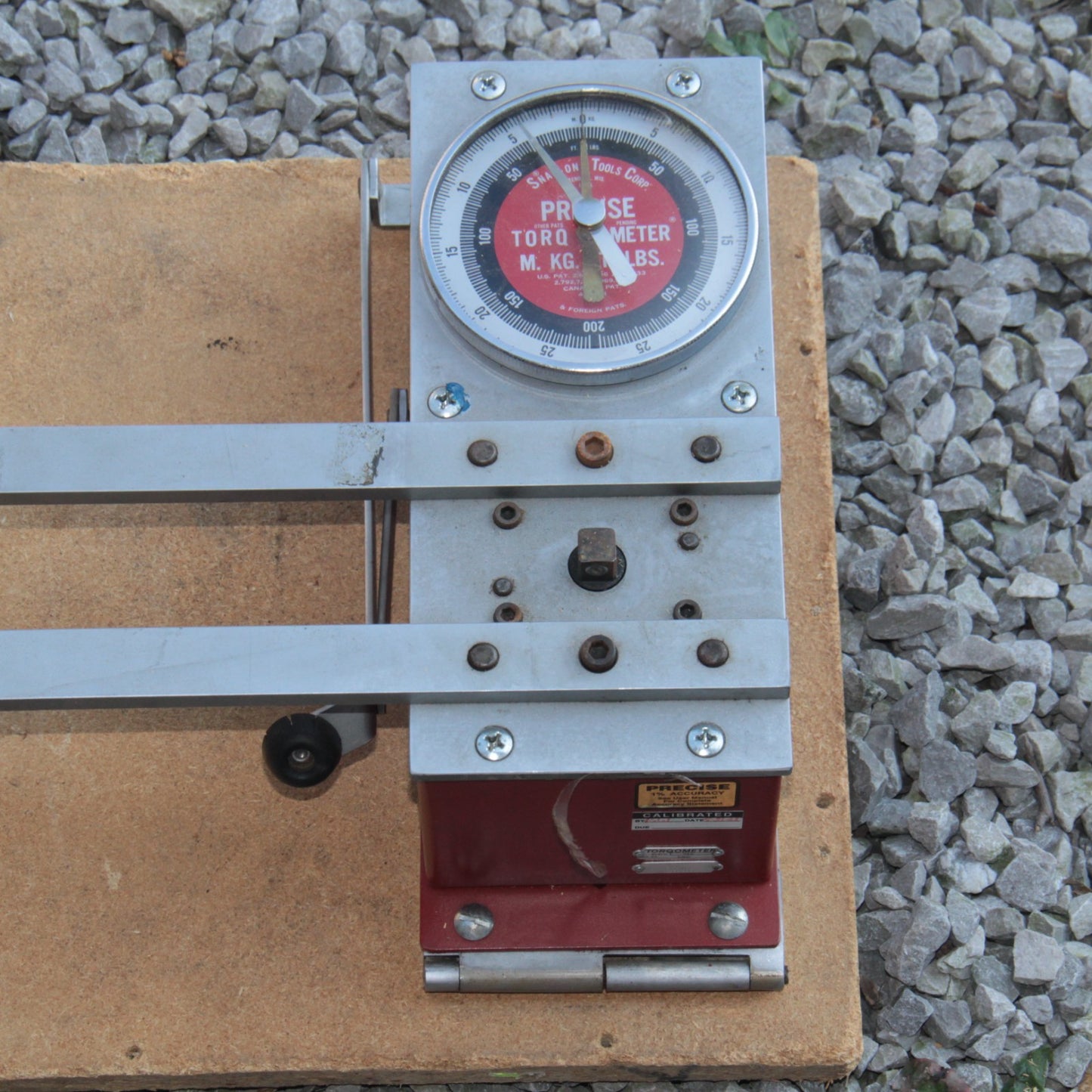 Snap-On Torqometer Torque Calibration Unit β Mounted & Hinged w A91C