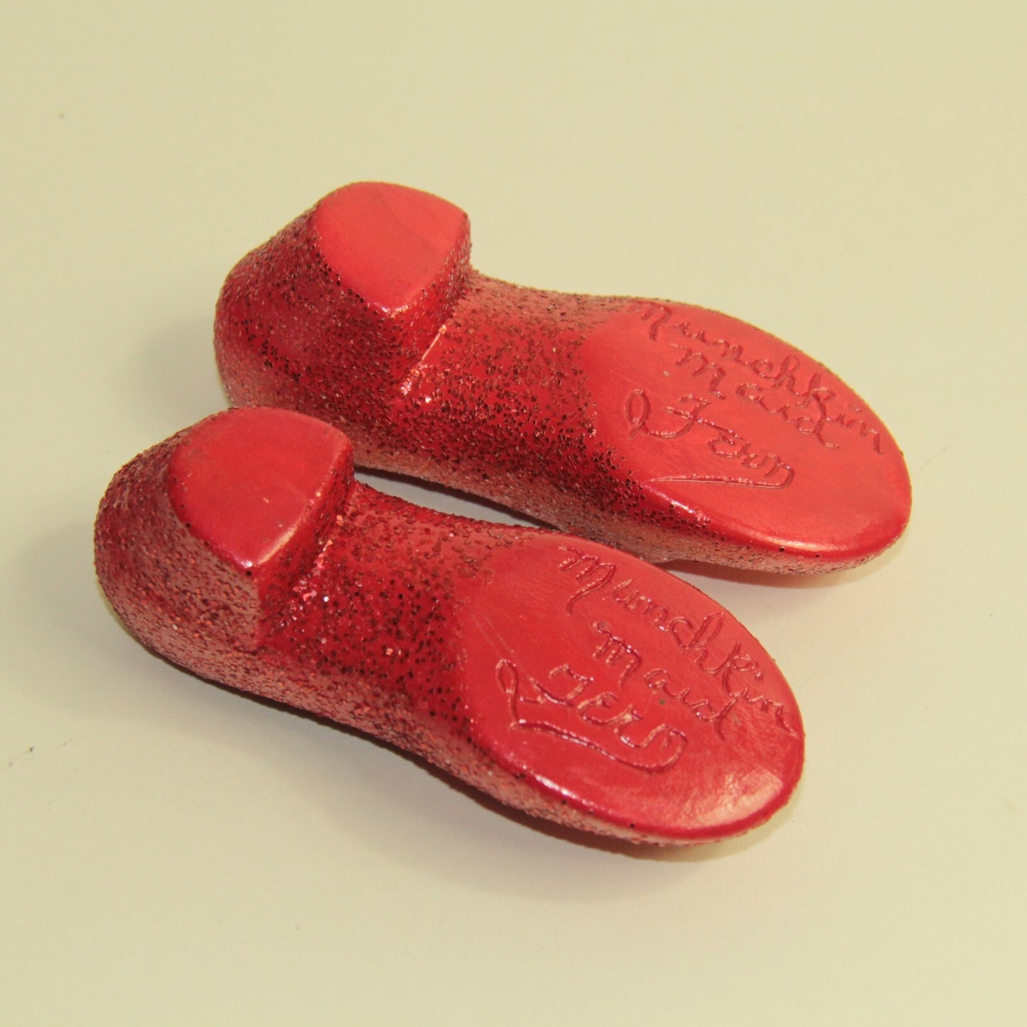 Wizard of Oz Handmade Ceramic Ruby Slippers - Munchkin Maid by Fern Formica 🎬