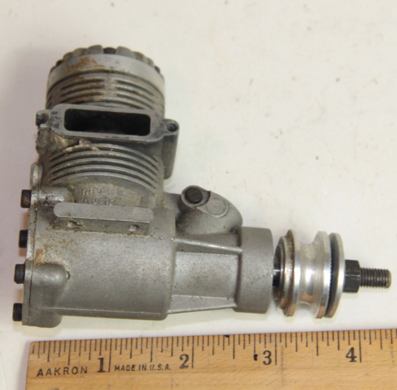 Webra 40 RC Glow Engine No Muffler – Vintage Nitro R/C 🛩️ XOLEV