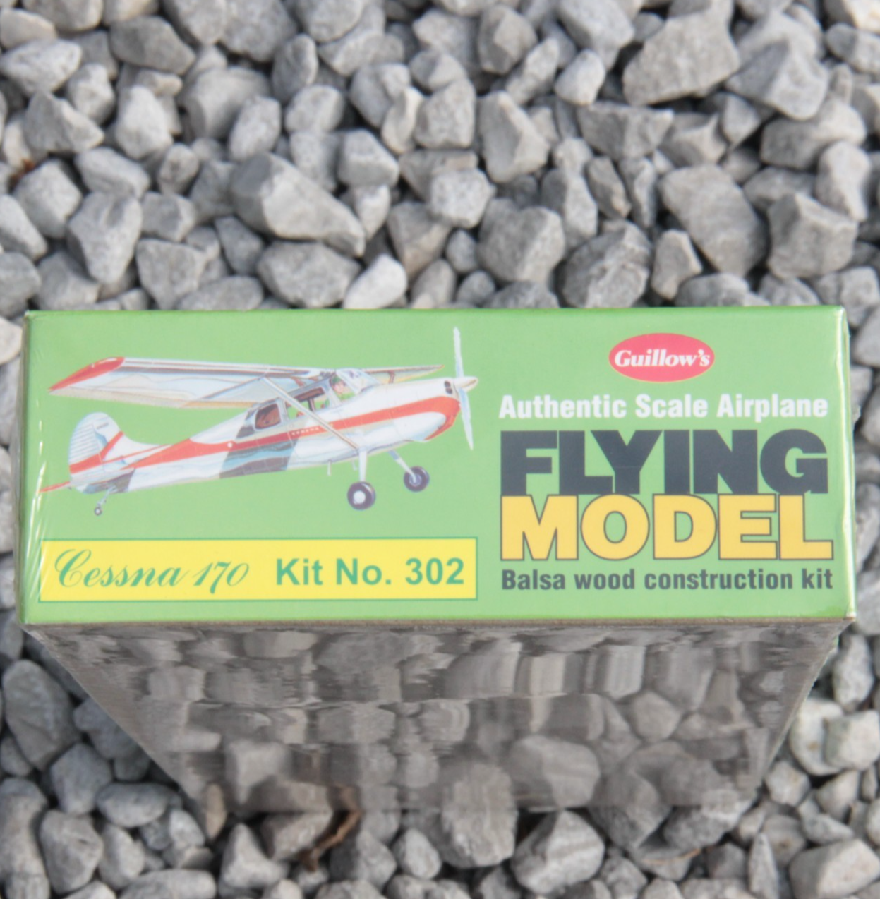 Guillow's Bals Airplane Model Kit - Cessna 170 - #302 - 24" Wingspan