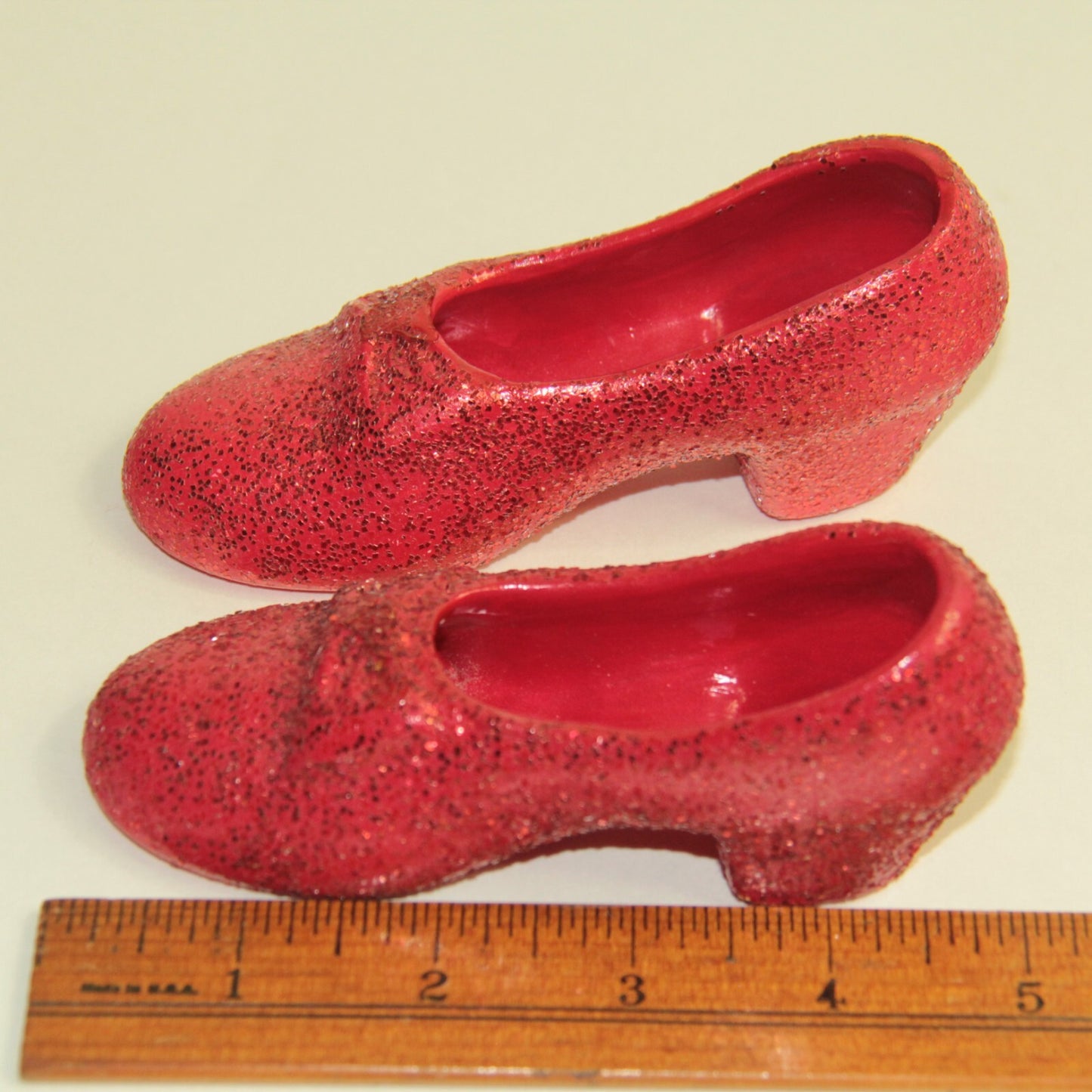 Wizard of Oz Handmade Ceramic Ruby Slippers - Munchkin Maid by Fern Formica 🎬