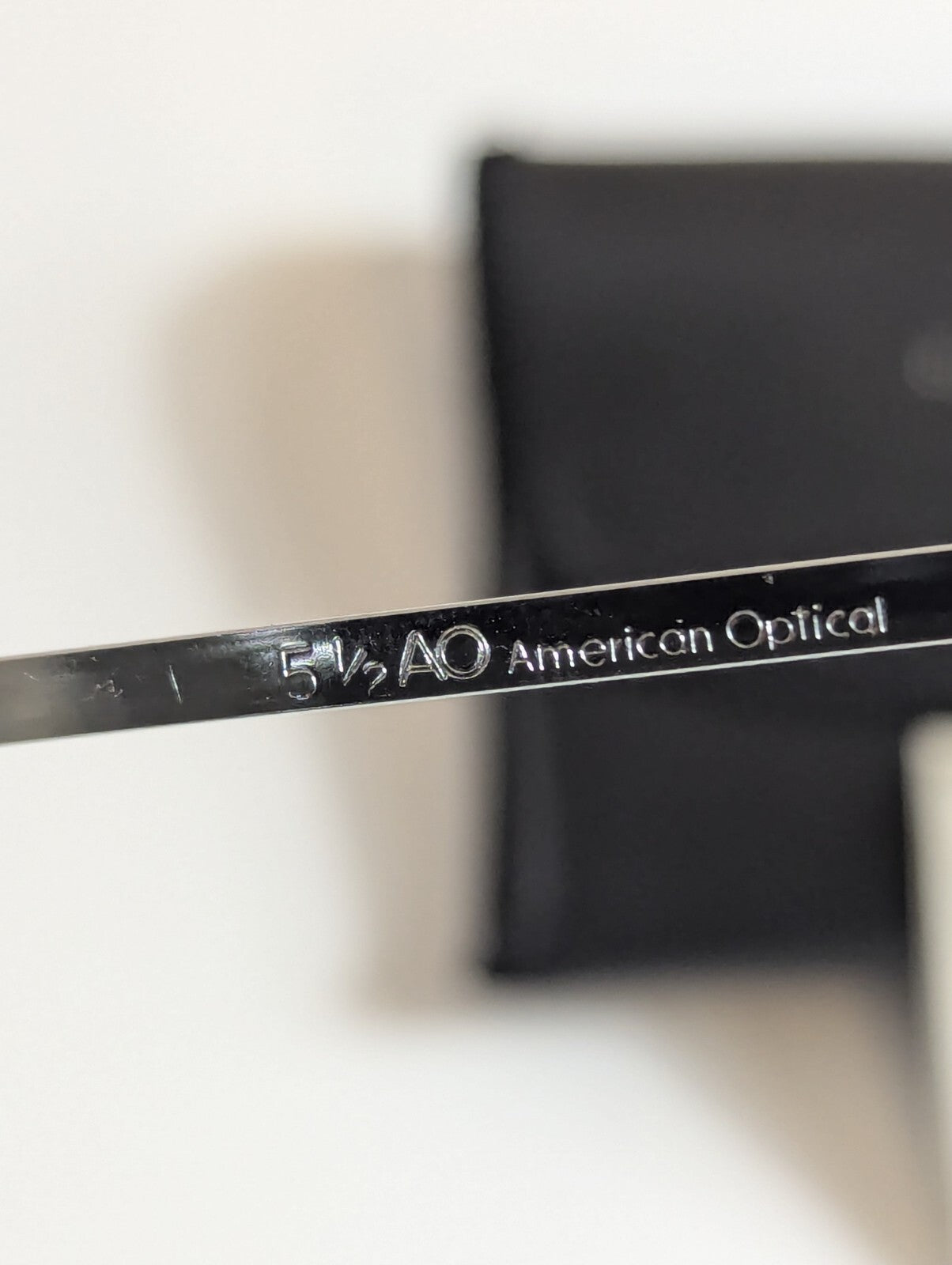 AO Pilot Sunglasses FG-58L – Silver Aviator – NOS – 5.5" – American Optical 🕶✨