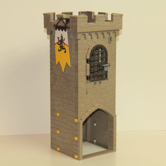Playmobil Lion Knights Castle Part – Trap Door Tower Wall Section - 4865