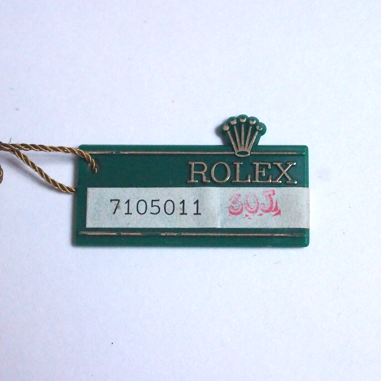 Rare Vintage Original Rolex Submariner Oyster Hang Tag  Authentic Collectible ✨