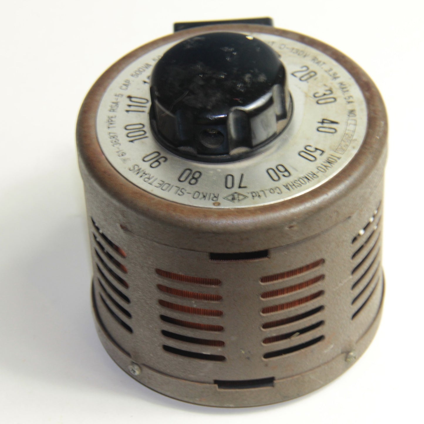 Tokyo-Rikosha Riko Slidetrans Variable Transformer – Type RSA-5 500VA 1-130V ⚡
