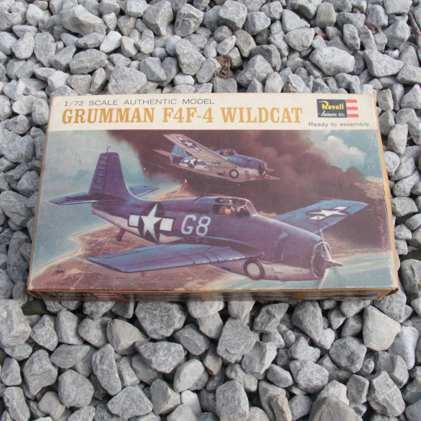 4 Airplane Model Kits - Grumman Bearcat Monogram Mustang P-51B P-40B Tiger Shark