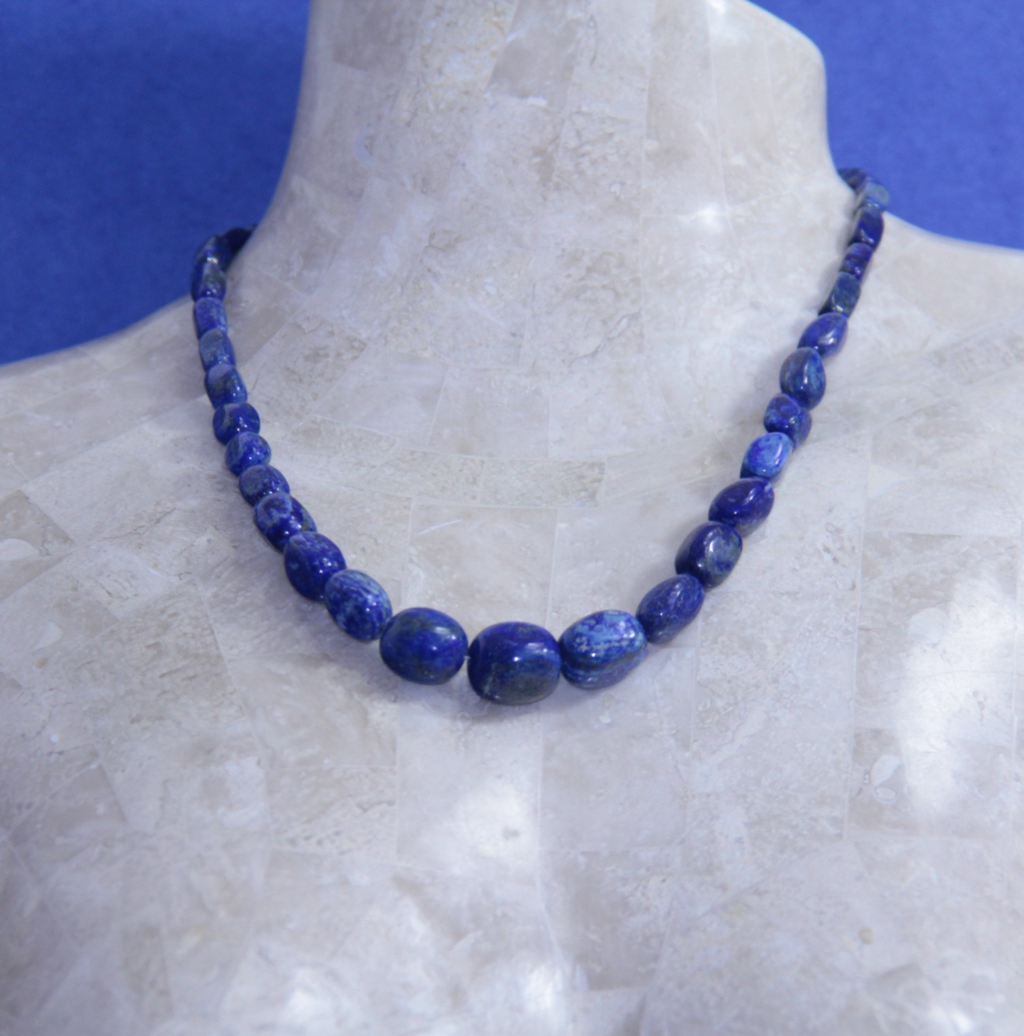 Jay King Sterling Silver Lapis Lazuli Necklace 18"-20" Desert Rose Trading