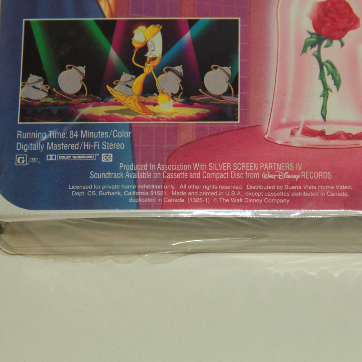 Walt Disney’s Beauty and the Beast – Black Diamond VHS (1992) Factory Sealed!