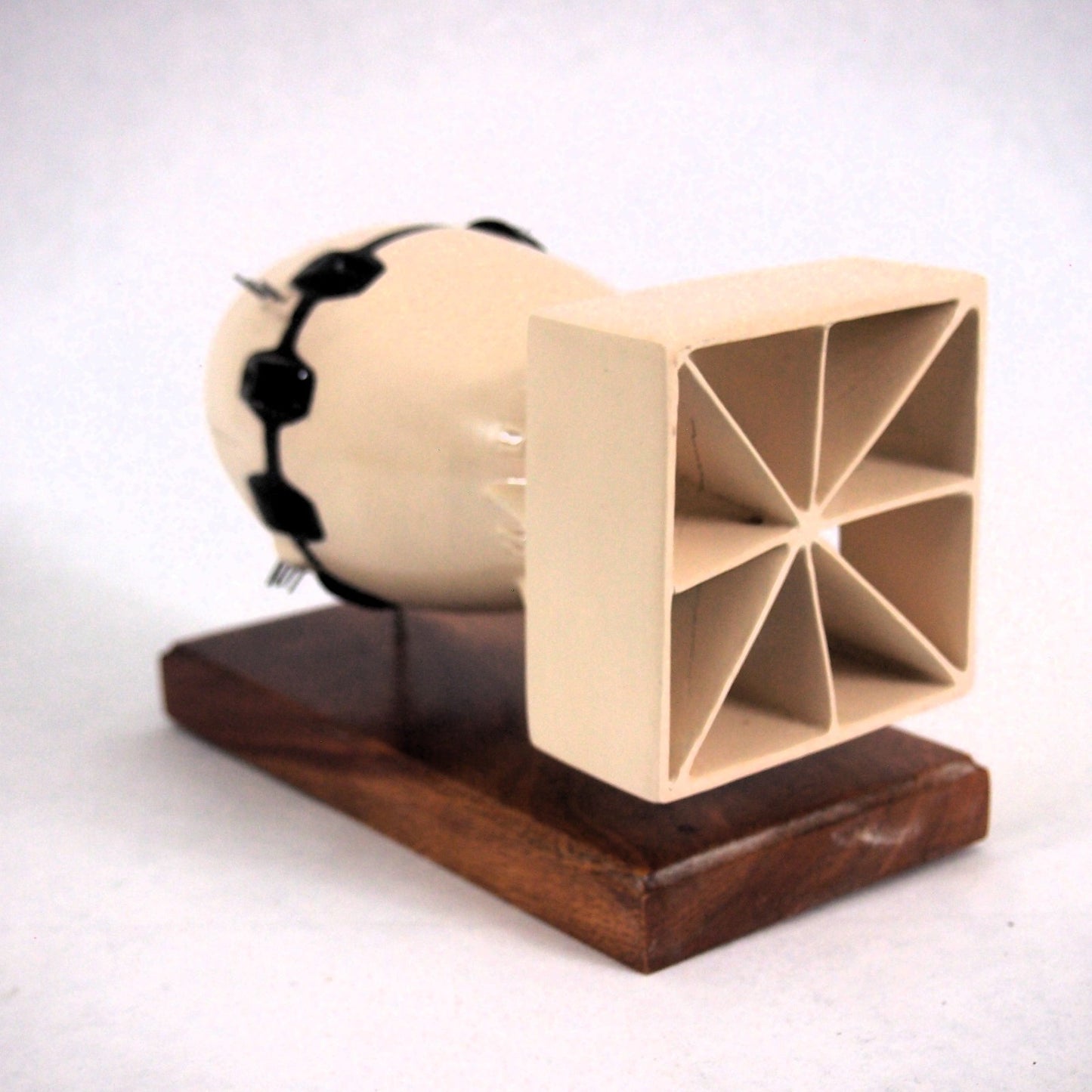 Atomic Bomb "Fat Man" Executive Desk Model - Wood Model on Stand
