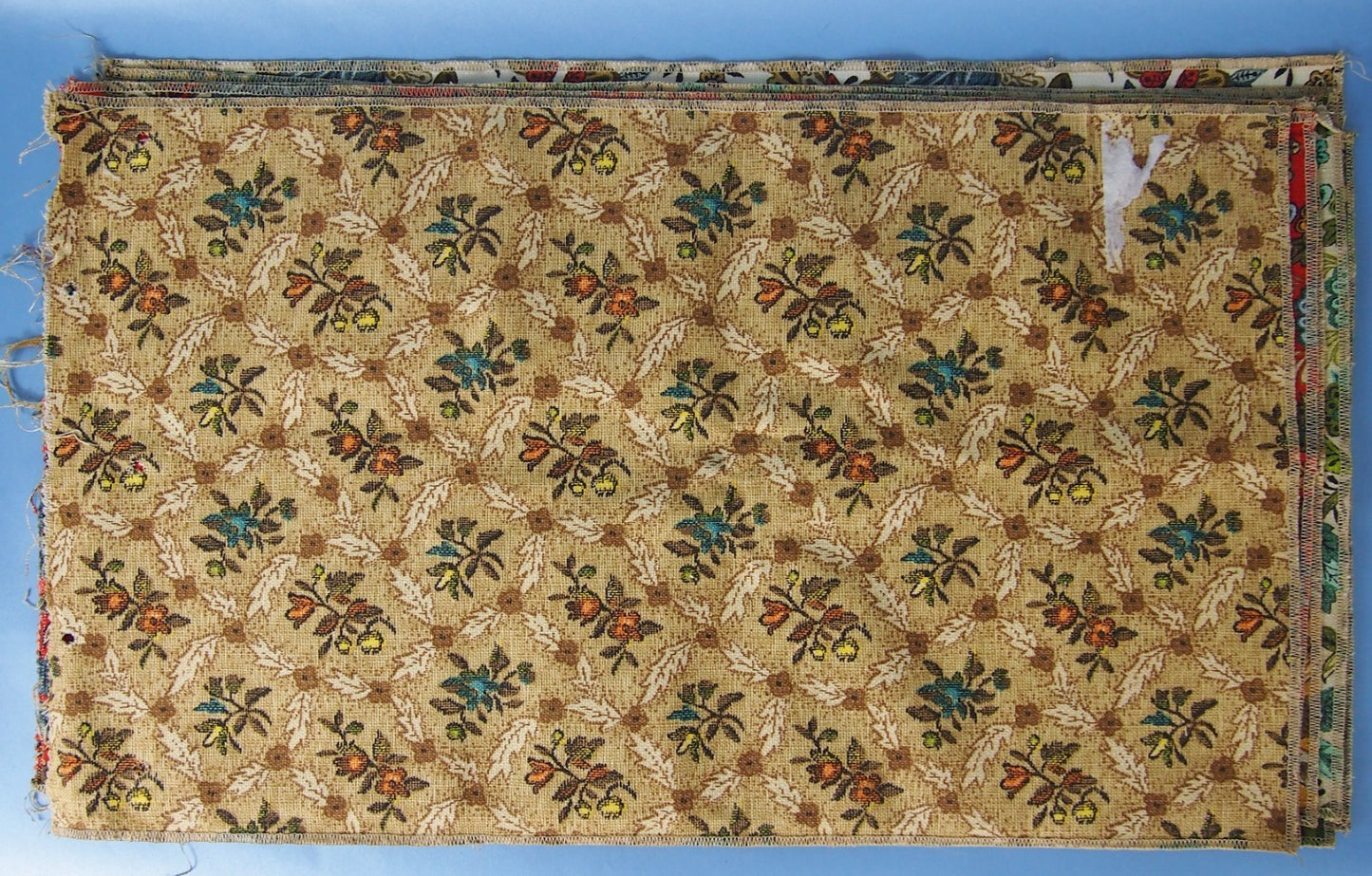 Vintage John Wolf Textiles 100% Cotton Swatch 24"