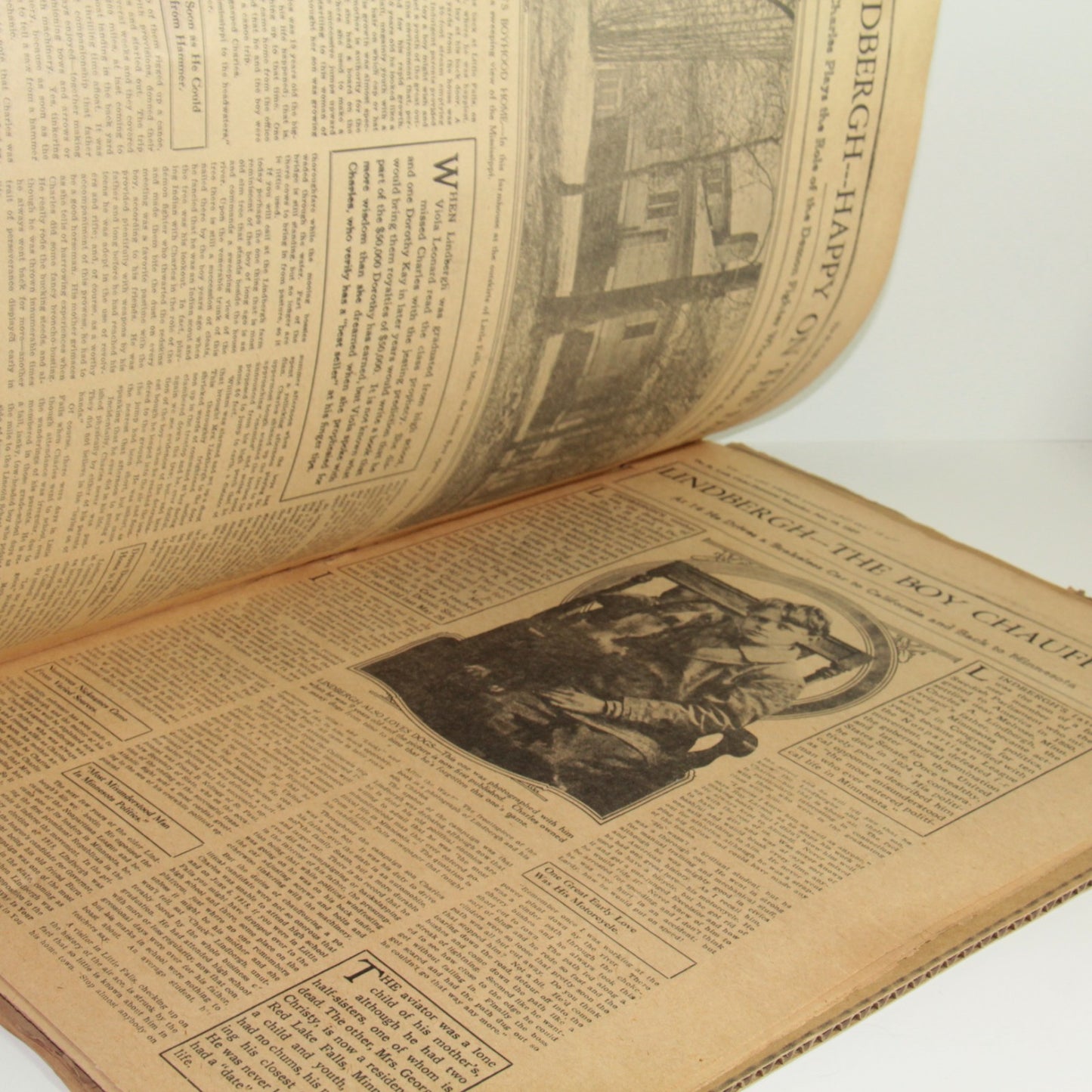 June 1927 The Globe-Democrat Magazine – Charles Lindbergh: The Genius ✈️Guy Hoff