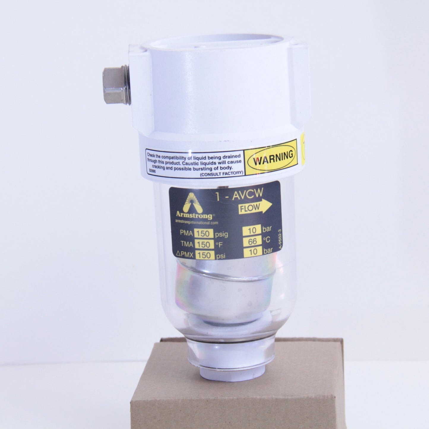Armstrong 1AVCW Ozone System Air Filter 3/4" NPT T316VS Water Purifier D668459