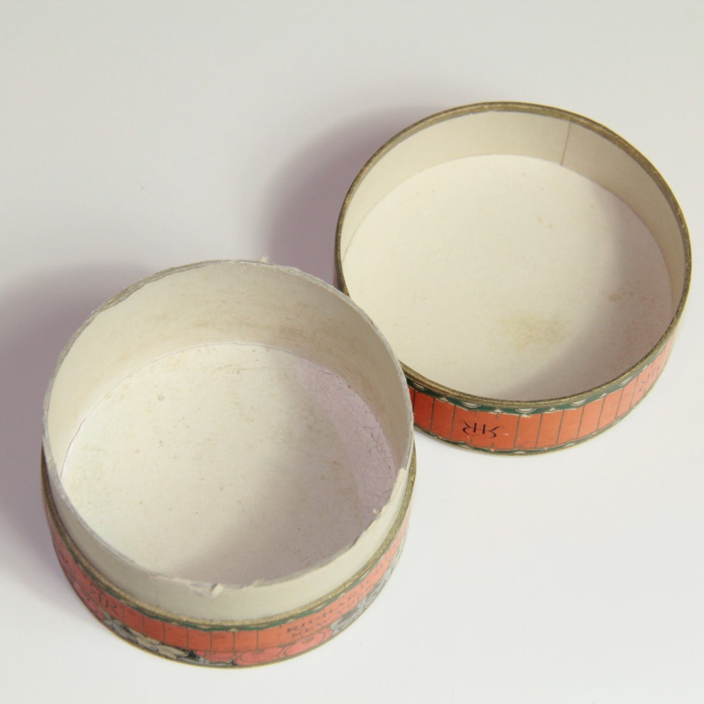 2x Antique Richard Hudnut Powder Box – “Three Flowers” Art Nouveau – Empty 🌸