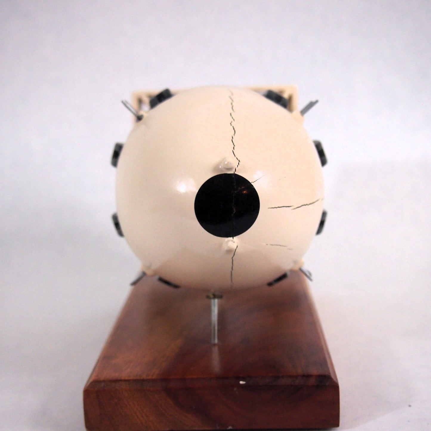 Atomic Bomb "Fat Man" Executive Desk Model - Wood Model on Stand