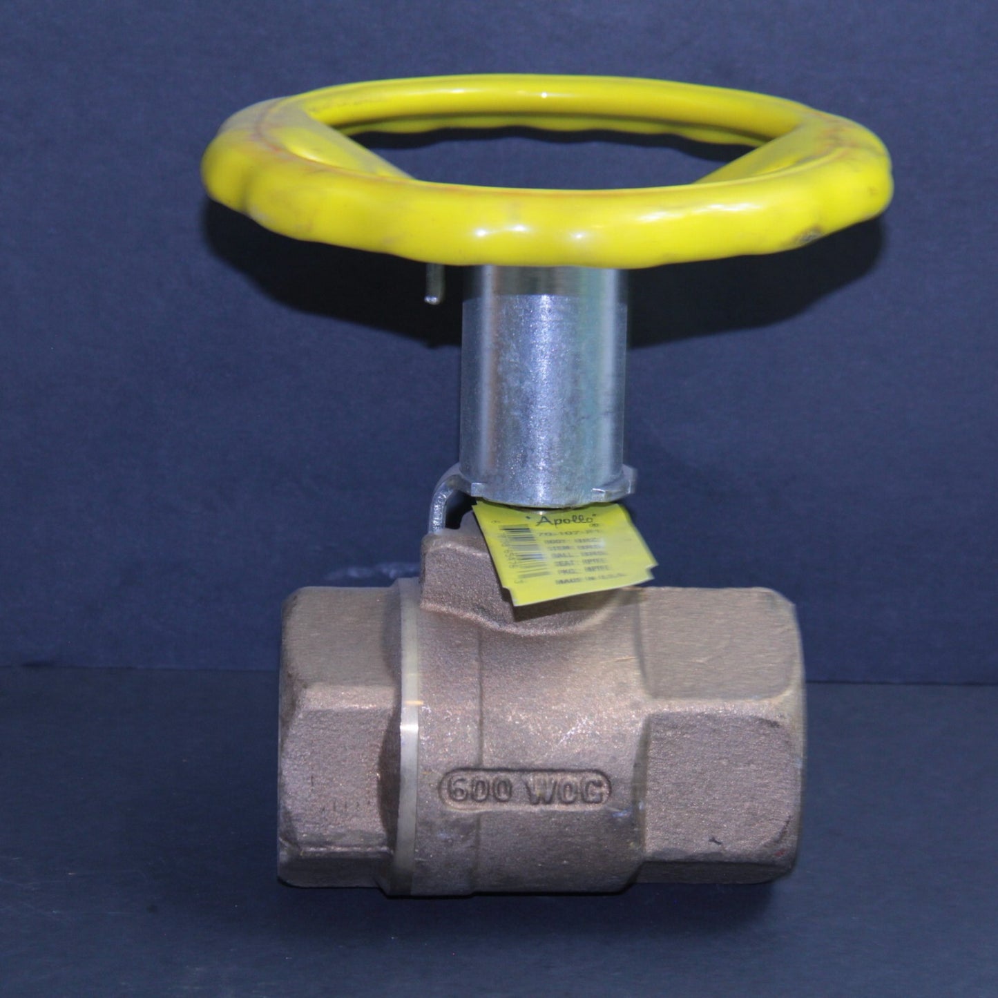 Apollo 1 1/2" Bronze w Brass Ball Valve 73A 108 0415 Extension & Wheel Handle