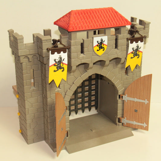 Playmobil Royal Lion Knights Castle Part – Main Gate Wall Section - 4865