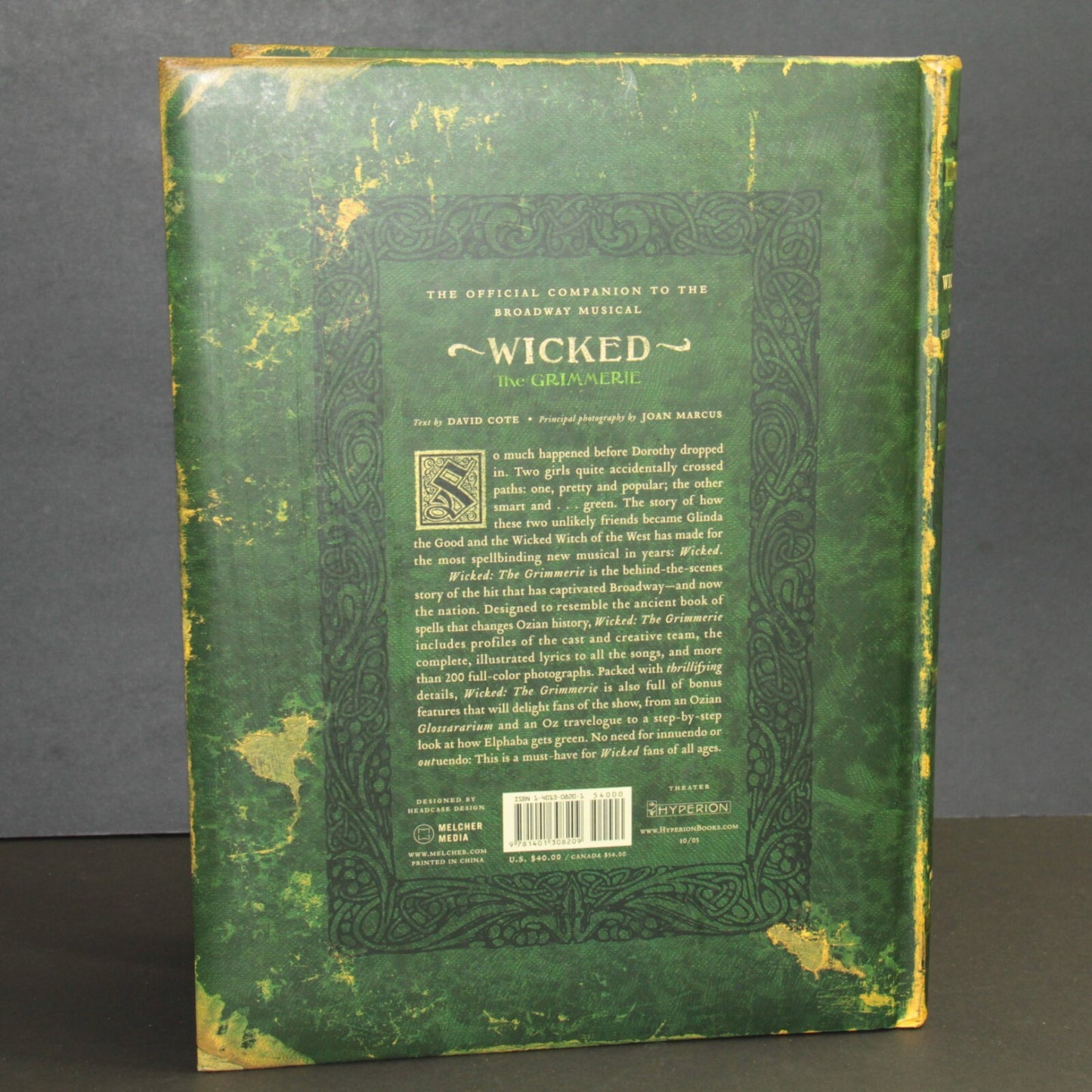 Wicked: The Grimmerie 1st Edition 2005 - Behind the Scenes Broadway Musical Book