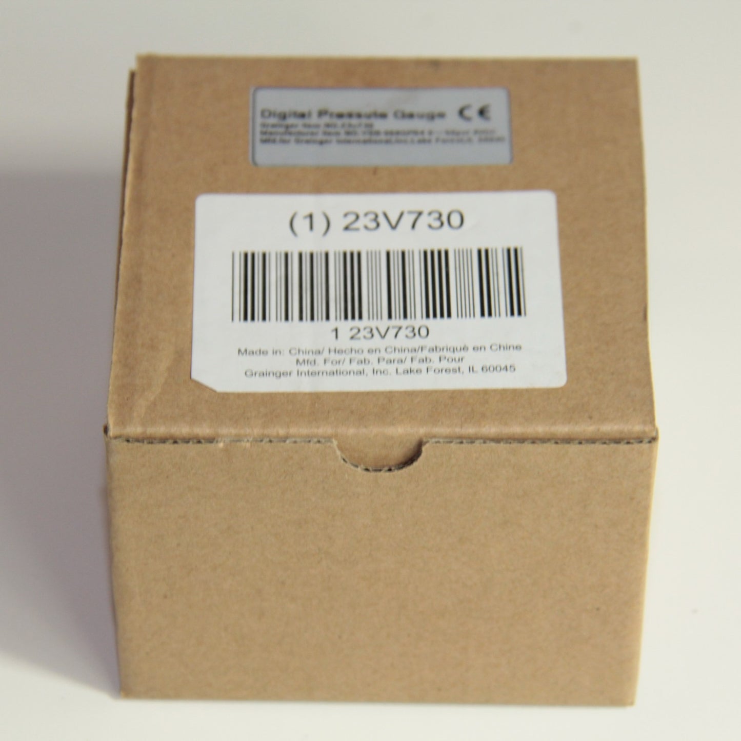 BLD DIGITAL Pressure Gauge 23V730 0-50 PSI Dry Air &Gases Bottom NPT Grainger